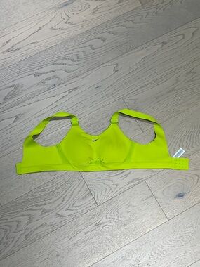 Nike Women’s Bright Neon Green Swim Sports Bra